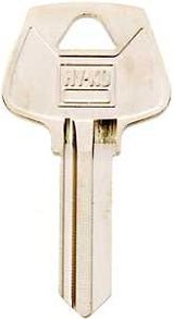 Hy-Ko 11010S3 Key Blank, Brass, Nickel, For: Sargent Cabinet, House Locks and Padlocks, S3 Key Number, Pack of 10