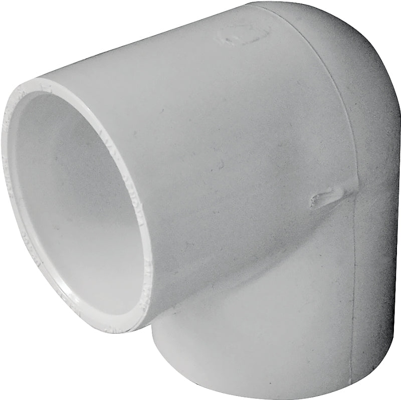 IPEX 435523 Pipe Elbow, 1-1/2 in, Socket, 90 deg Angle, PVC, SCH 40 Sc ...