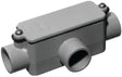 Carlon E983GR-CAR Conduit Body, IMC, Rigid, 1-1/4 in Hub, 8-21/32 in OAL, PVC, Gray