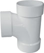 IPEX 192154L Sanitary Pipe Tee, 4 in, Hub, PVC, White, SCH 40 Schedule
