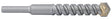 Irwin 61132 Drill Bit, 1/2 in Dia, 4 in OAL, Spiral Flute, 1-Flute, 1/4 in Dia Shank, Straight Shank