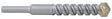 Irwin 61132 Drill Bit, 1/2 in Dia, 4 in OAL, Spiral Flute, 1-Flute, 1/4 in Dia Shank, Straight Shank