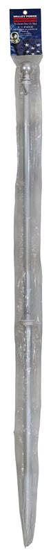 Valley Forge 60731 Flag Pole, 1 in Dia, 5 in H, Aluminum