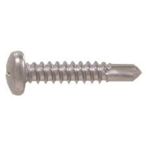 Grip-Rite Pro-Twist No. 8 Sizes X 1 in. L Phillips Pan Head Sheet Metal Screws 1 lb