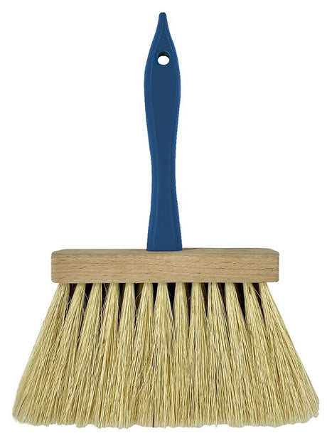 Vulcan C01426 Concrete Brush, 8.25 in W Brush, Tampico Bristle, Beige Bristle, Wood Handle