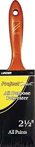 Linzer WC 1123-2.5 Paint Brush, 2-1/2 in W, 3-3/4 in L Bristle, Beaver Tail Handle