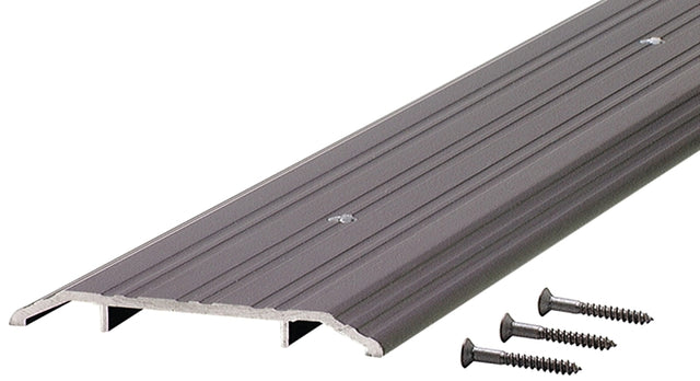 M-D TH015 68353 Saddle Threshold, 72 in L, 5 in W, Aluminum, Bronze
