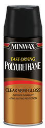 Minwax 33055000 Polyurethane, Semi-Gloss, Liquid, Clear, 11.5 oz Aerosol Can
