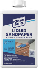 Klean Strip QWN285 Sander Deglosser, Liquid, 1 qt