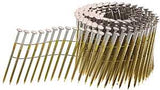 Senco GL24ASBF Series Nail, Wire Weld Coil Collation, 2-3/8 in L, Steel, Sencote, Full Round Head, Ring Shank