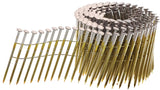 Senco GL24ASBF Series Nail, Wire Weld Coil Collation, 2-3/8 in L, Steel, Sencote, Full Round Head, Ring Shank