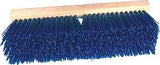 Birdwell 3015-6 Street Broom Head, 4-1/4 in L Trim, Polypropylene Bristle, Blue