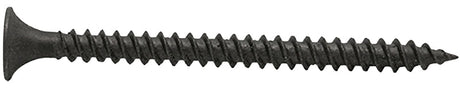 ProFIT 0280154 Screw, #8 Thread, 2-1/2 in L, Fine Thread, Bugle Head, Phillips Drive, Sharp Point, Phosphate