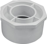 IPEX 035677 Reducer Bushing, 4 x 2 in, Spigot x Socket, PVC, White, SCH 40 Schedule, 220, 280 psi Pressure