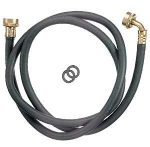 Plumb Pak PP850-6 Washing Machine Discharge Hose, 3/4 in ID, 6 ft L, Female