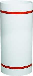 Amerimax 6912455 Trim Coil, 50 ft L, 0.018 Gauge, Aluminum, Lomar White, Painted