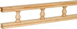 Waddell 5506 OAK Galley Rail, 6 ft L, 2-1/2 in W, Natural