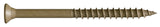 ProFIT 0286194 Screw, #10 Thread, 3-1/2 in L, Coarse Thread, Bugle Head, Sharp Point, Phillips Drive, Phosphate