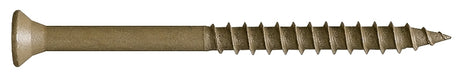 ProFIT 0286194 Screw, #10 Thread, 3-1/2 in L, Coarse Thread, Bugle Head, Sharp Point, Phillips Drive, Phosphate