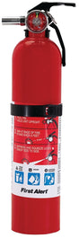 First Alert HOME1 Fire Extinguisher, 2.5 lb, Monoammonium Phosphate, 1-A:10-B:C Class, Pack of 4
