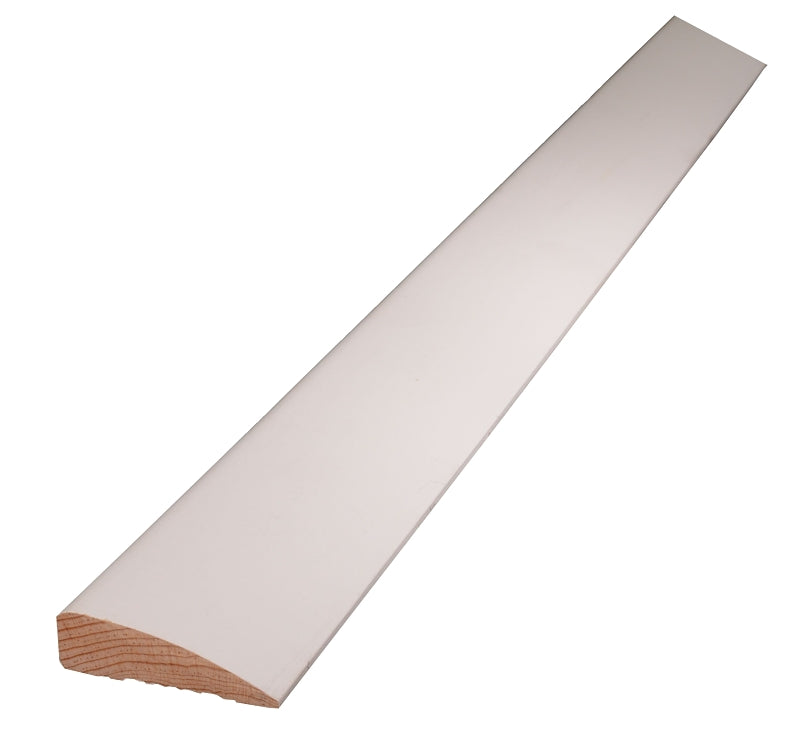 ALEXANDRIA Moulding 0W327-93084C1 Casing Moulding, 84 in L, 2-1/4 in W, Pine Wood, Primed, Pack of 4