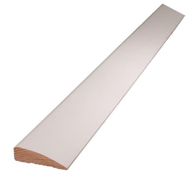 ALEXANDRIA Moulding 0W327-93084C1 Casing Moulding, 84 in L, 2-1/4 in W, Pine Wood, Primed, Pack of 4