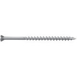 Camo 0350100S Screw, #8 Thread, 1-5/8 in L, Trim Head, Star Drive, T15 Drive, 316 Stainless Steel, 100/PK