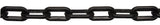 Campbell 099-0857 Decorator Chain, Black, 1/2 in W Inside Link, #8, 60 ft L, Plastic