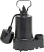 Superior Pump 92331 Sump Pump, 46 gpm, 4.1 A, 120 V, 0.33 hp, 1-1/2 in Outlet