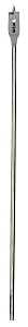 Irwin 88710 Spade Drill Bit, 5/8 in Dia, 16 in OAL, Flat Flute, 1/4 in Dia Shank, Hex Shank