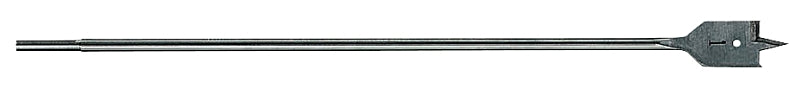 Irwin 88716 Spade Drill Bit, 1 in Dia, 16 in OAL, Flat Flute, 1/4 in Dia Shank, Hex Shank