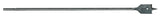 Irwin 88716 Spade Drill Bit, 1 in Dia, 16 in OAL, Flat Flute, 1/4 in Dia Shank, Hex Shank