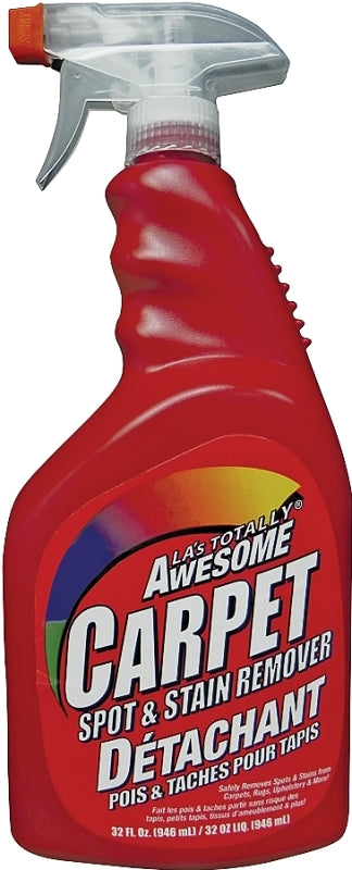 LA's TOTALLY AWESOME 110615 Carpet Cleaner, 32 oz Bottle, Liquid, Pack of 12