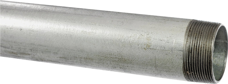 B & K GALV-1/2 Galvanized Pipe, 1/2 in, 10 ft L, Threaded, Steel