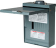 Square D QO QO816L100RBCP Load Center, 100 A, 8 -Space, 16 -Circuit, Main Lug, NEMA 3R Enclosure, Plug Mounting