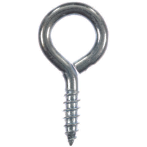 Ace 1/4 in. D X 17/8 in. L Zinc-Plated Steel Screw Eye 70 lb. cap. 4 pk, Pack of 5