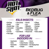 Hot Shot HG-95911 Bed Bug and Flea Fogger, 2000 cu-ft Coverage Area, White