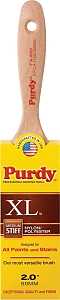 Purdy XL Sprig 380320 Trim Brush, Nylon/Polyester Bristle, Beaver Tail Handle