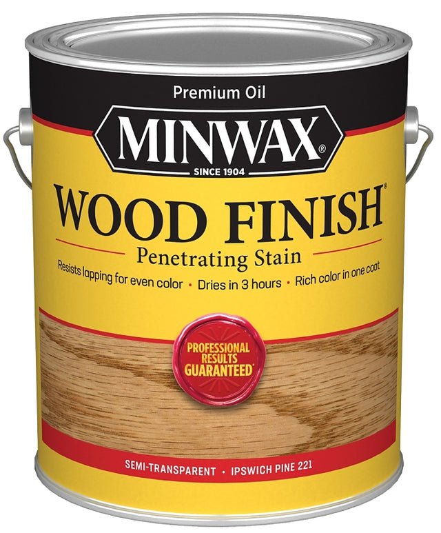 Minwax Wood Finish 710740000 Wood Stain, Ipswich Pine, Liquid, 1 gal, Can, Pack of 2