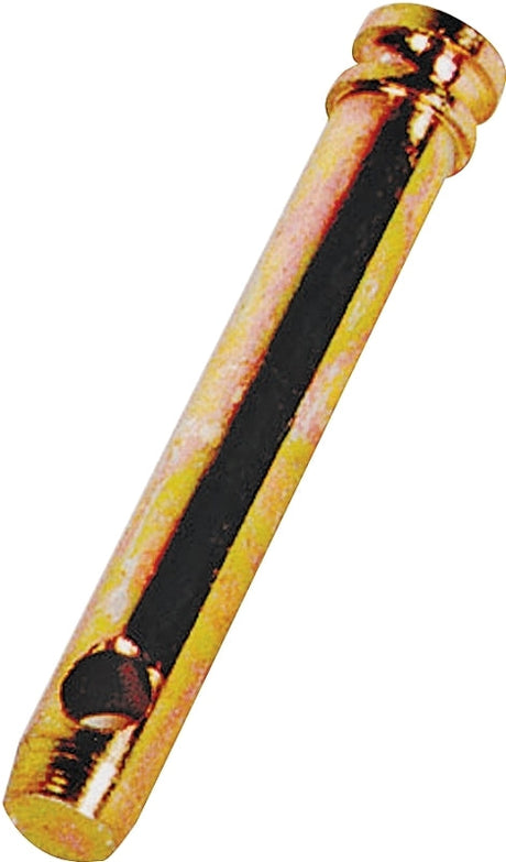 SpeeCo S07070400 Top Link Pin, 1 in Dia Pin, 6 in OAL, Carbon Steel, Yellow Zinc Dichromate