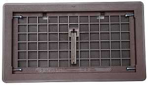 Witten Vent 500BR Foundation Vent, Brown