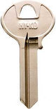 Hy-Ko 11010CO105 Key Blank, Brass, Nickel, For: Corbin Russwin Cabinet, House Locks and Padlocks, CO105 Key Number, Pack of 10