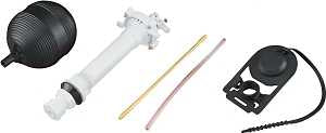 Plumb Pak PP23004 Economy Toilet Tank Repair Kit, For: 2 in Flush Valve Assembly, 8-1/2 in Tanks