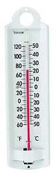 Taylor 5135 Thermometer, Analog, -60 to 120 deg F, Aluminum Casing