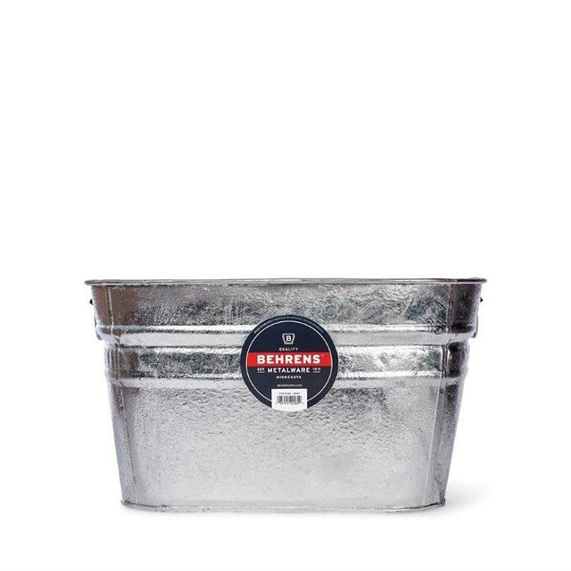 Behrens 62 Wash Tub, 15.5 gal, Steel
