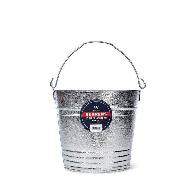 Behrens 1214 Pail, 14 qt, Steel