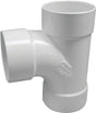 Canplas 414124BC Sanitary Pipe Tee, 4 in, Hub, PVC