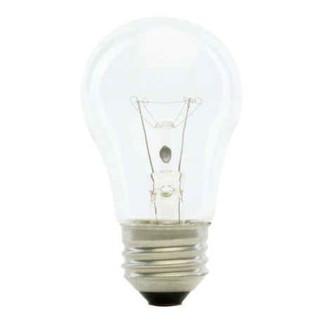 Feit Electric BP40A15/CL/CAN Incandescent Bulb, 40 W, A15 Lamp, E26 Medium Lamp Base, 280 Lumens, 2700 K Color Temp, Pack of 6