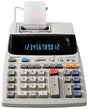 Sharp EL-1801V Printing Calculator, 12 Display, Fluorescent Display, Off-White