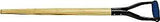 Link Handles 66773 Shovel/Scoop Handle, 1-1/2 in Dia, 30 in L, American Ashwood, High-Gloss